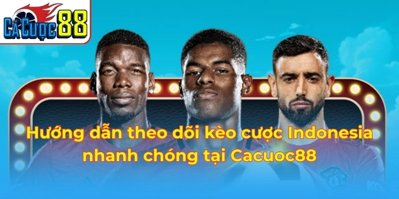 Hướng dẫn theo dõi kèo cược Indonesia nhanh chóng tại Cacuoc88